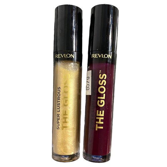 2 New Revlon Super Lustrous The Gloss Lip Gloss 300 and 308 - Picture 1 of 5